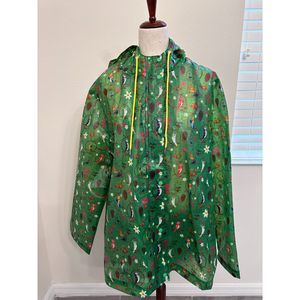 NWT XXXL 3X Disney Parks Enchanted Tiki Room Rain Jacket Exclusive Rare MK WDW